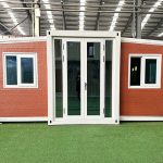Double-wing expandable container house