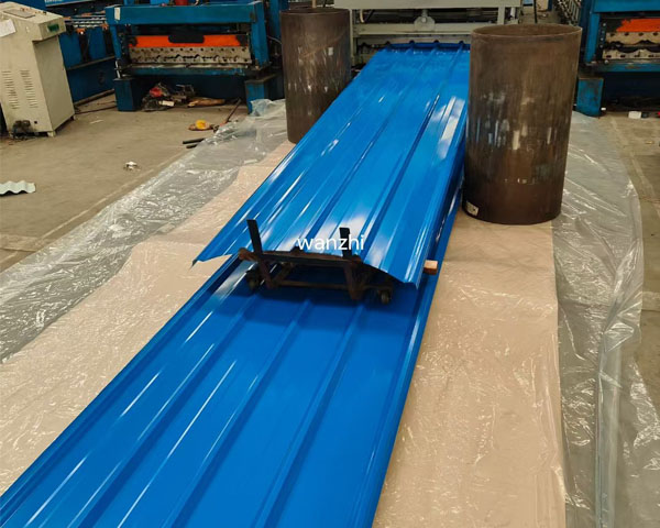 Color coated steel profiled sheet