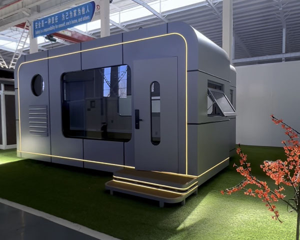 Push-pul Apple Cabin