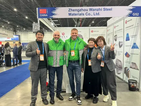 Group photo at the Uzbekistan exhibition