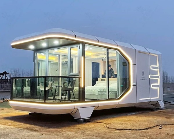 prefab vessel space capsule house price
