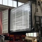 Prefabricated houses shipped to Argentina