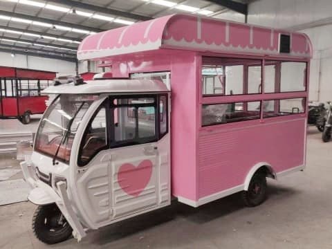 3 Wheel Ape Coffee Trailer Mobile Bar Tuk