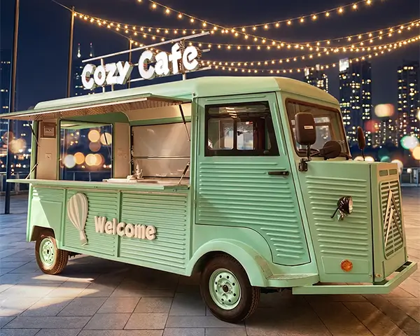 Coffee Van Tacos Truck Mobile Restaurant Fast Food Truck