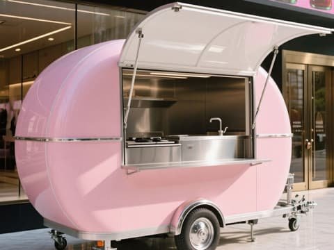 Customized Electric Tricycle Mobile Food Truck 220V
