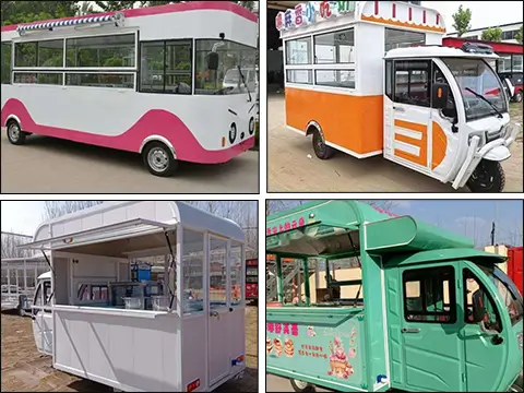 Factory customized Burger truck for Sale