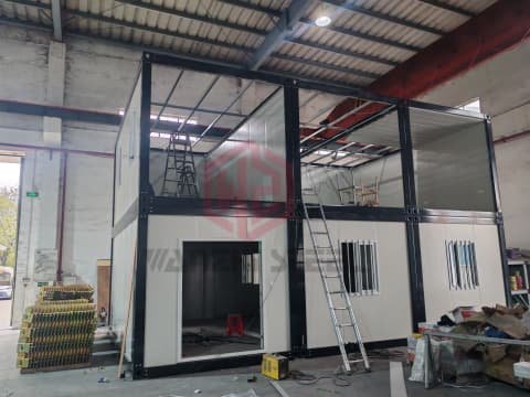 Factory stacking pre-assembled