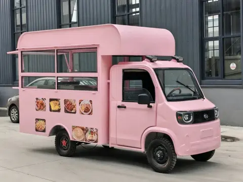 Hot Sale 4 Wheel Electric Food Truck
