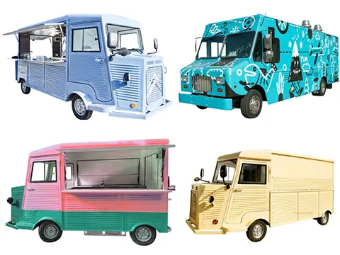 Mobile Restaurant Trailer Electric Food Truck