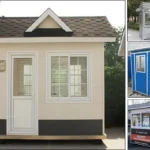 Portable Prefab Mobile Security Booth