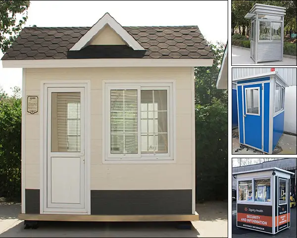 Portable Prefab Mobile Security Booth