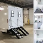 Portable Toilet Luxury Small Bathroom Trailer