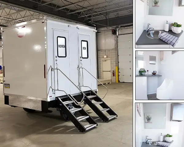 Portable Toilet Luxury Small Bathroom Trailer
