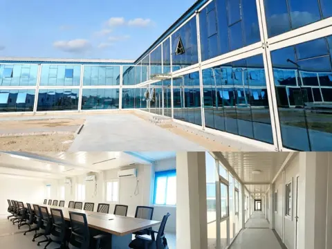 Portable prefabricated office building