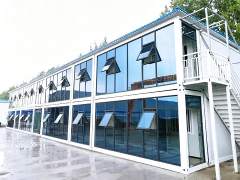 Pre-built office flat pack container room