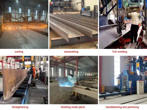 Prefabricated classroom modular steel structure