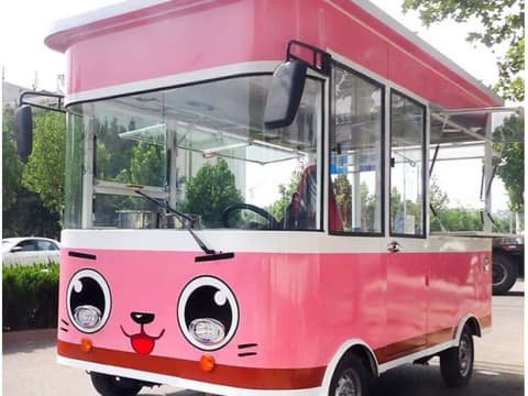 Wholesale Cute Electric Mobile Pizza Food Truck