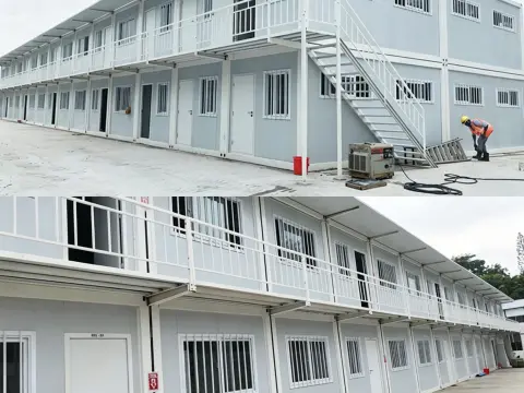 modular classroom building