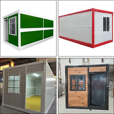 20ft Portable Prefab Tiny Folding Container House