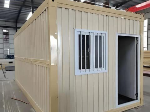 30ft Steel white Folding Container Home