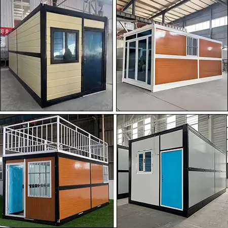 40ft Foldable Flat Pack Sandwich Panel Container House