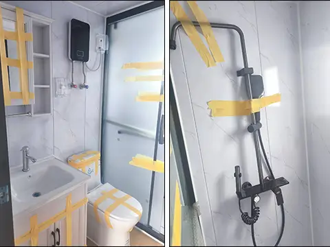 Customized bathroom configuration