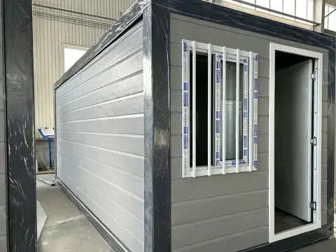 Gray Detachable Container House