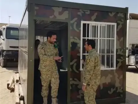 Used in military housing