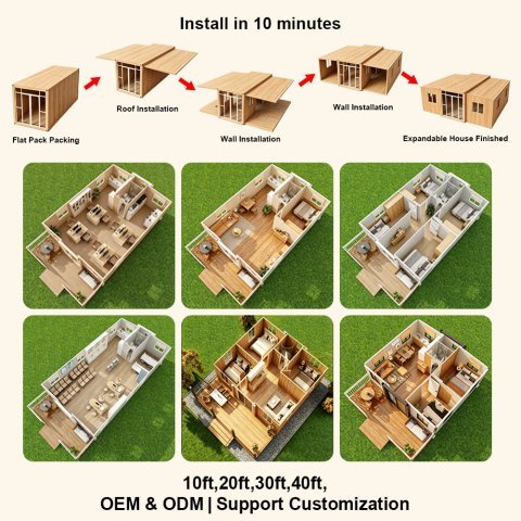 Working principle and floor plan